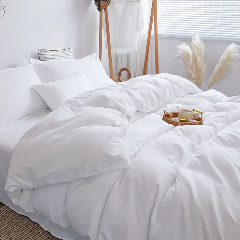 Lenjerie Hotelieră din Bumbac percale, 150x220 cm, alb, Cod: BRP2