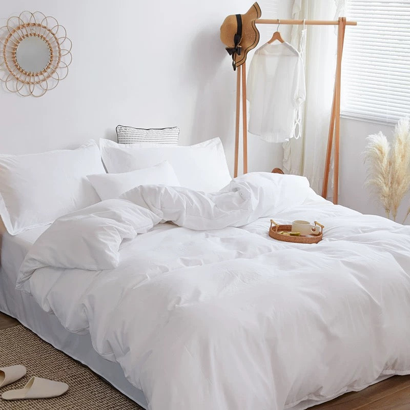 Lenjerie Hotelieră din Bumbac percale, 150x220 cm, alb, Cod: BRP2