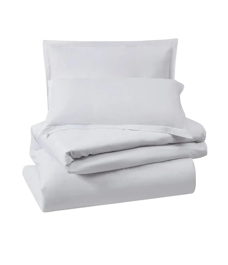 Lenjerie Hotelieră Dublă din Bumbac percale, 200x230 cm, alb, BRP1